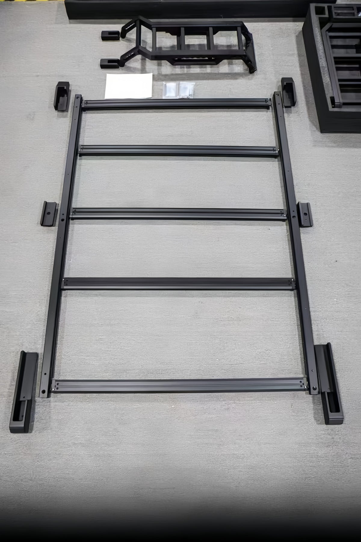 Mercedes G class roof rack platform for W463 W465 with rear ladder