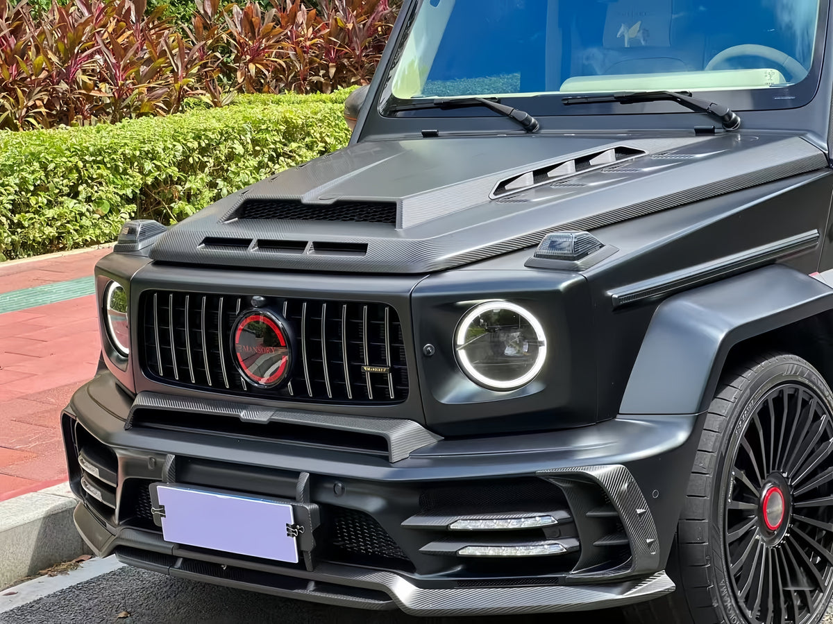 Mansory Style Forged Carbon Roof Spoiler Mercedes G Class