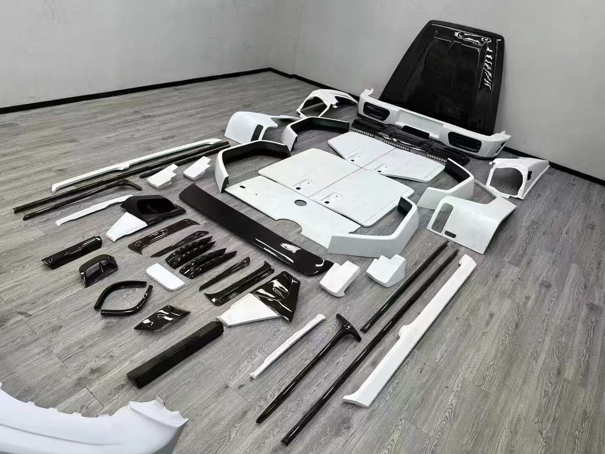 Mansory Style Forged Carbon Roof Spoiler Mercedes G Class
