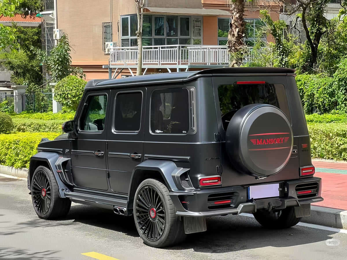 Mansory Style Forged Carbon Roof Spoiler Mercedes G Class