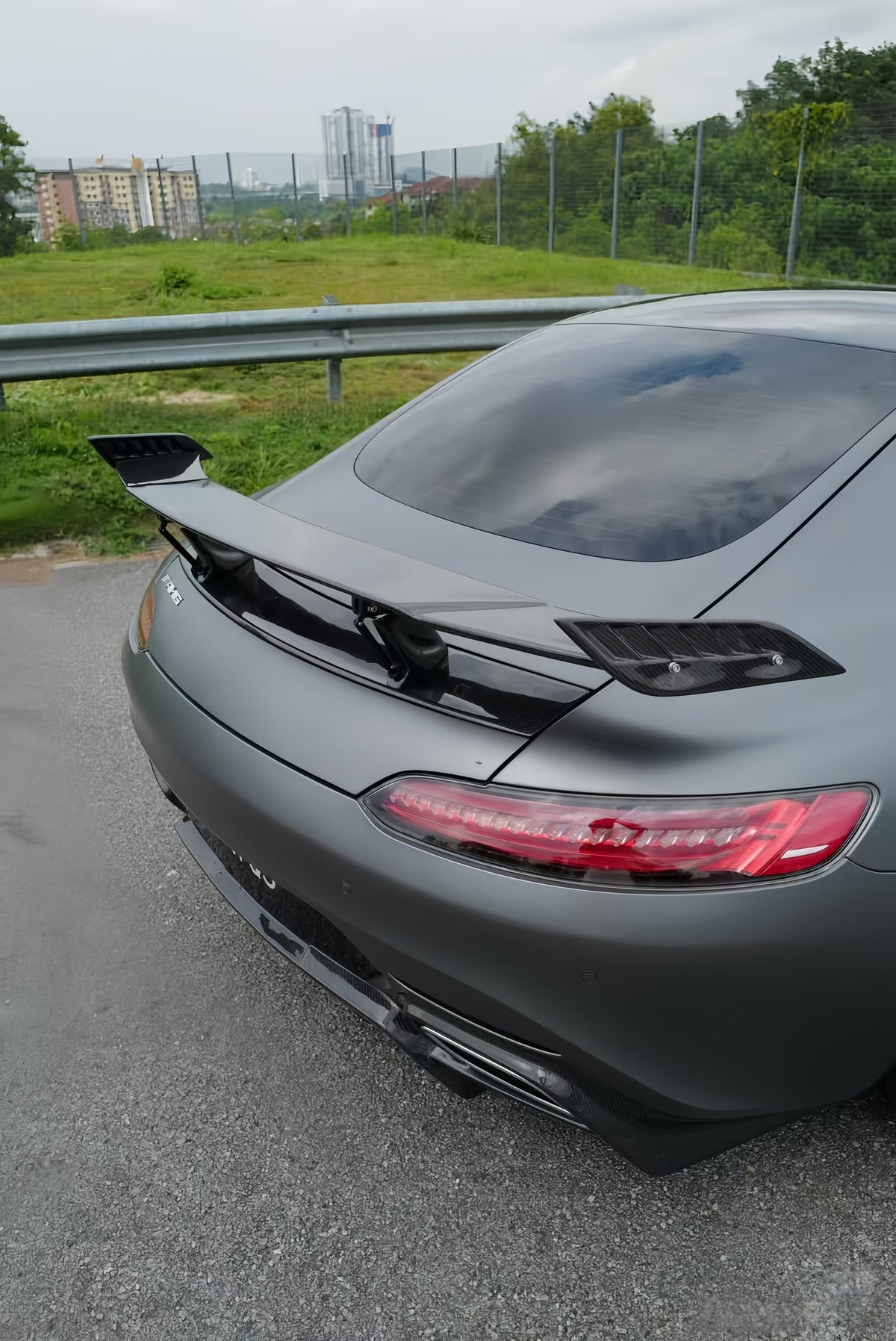 Carbon Fiber Rear Spoiler for Mercedes AMG GT63 / GT63S X290 Rear Wing