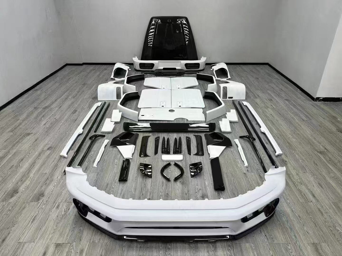 Mansory Style Forged Carbon Roof Spoiler Mercedes G Class