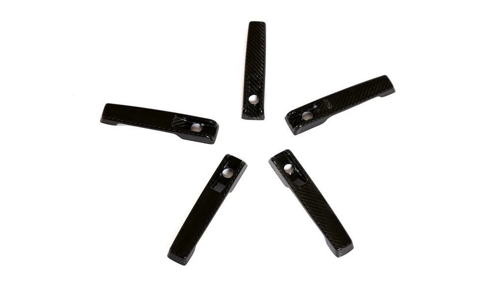 For Mercedes G Class W463 G500 G55 G63 Carbon Fiber Door Handle Cover Trims