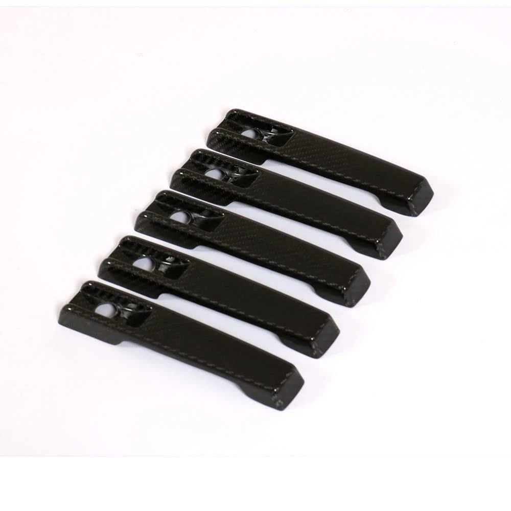 For Mercedes G Class W463 G500 G55 G63 Carbon Fiber Door Handle Cover Trims