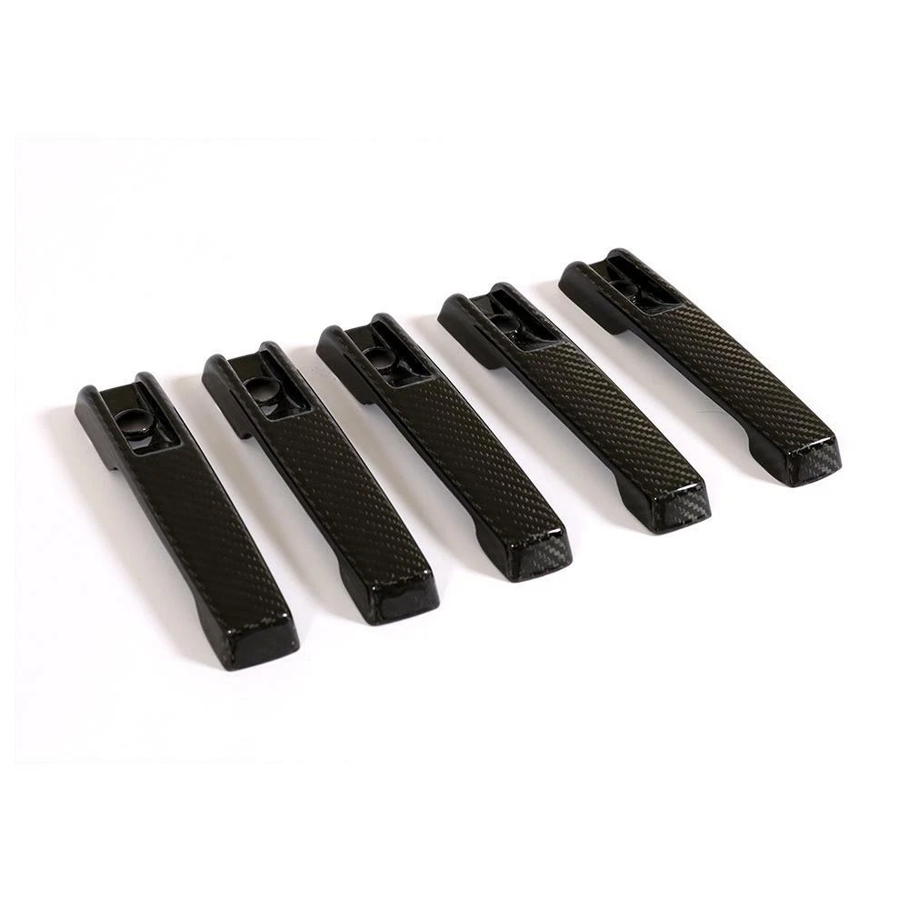 For Mercedes G Class W463 G500 G55 G63 Carbon Fiber Door Handle Cover Trims