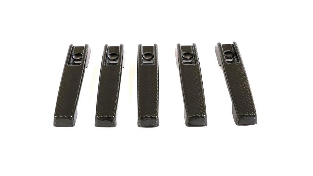 For Mercedes G Class W463 G500 G55 G63 Carbon Fiber Door Handle Cover Trims