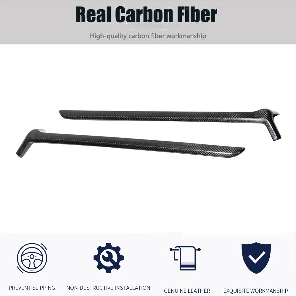 Real Carbon A Pillar Trim Moulding Cover Vents for W463 G Wagon G500 G63 2014-18