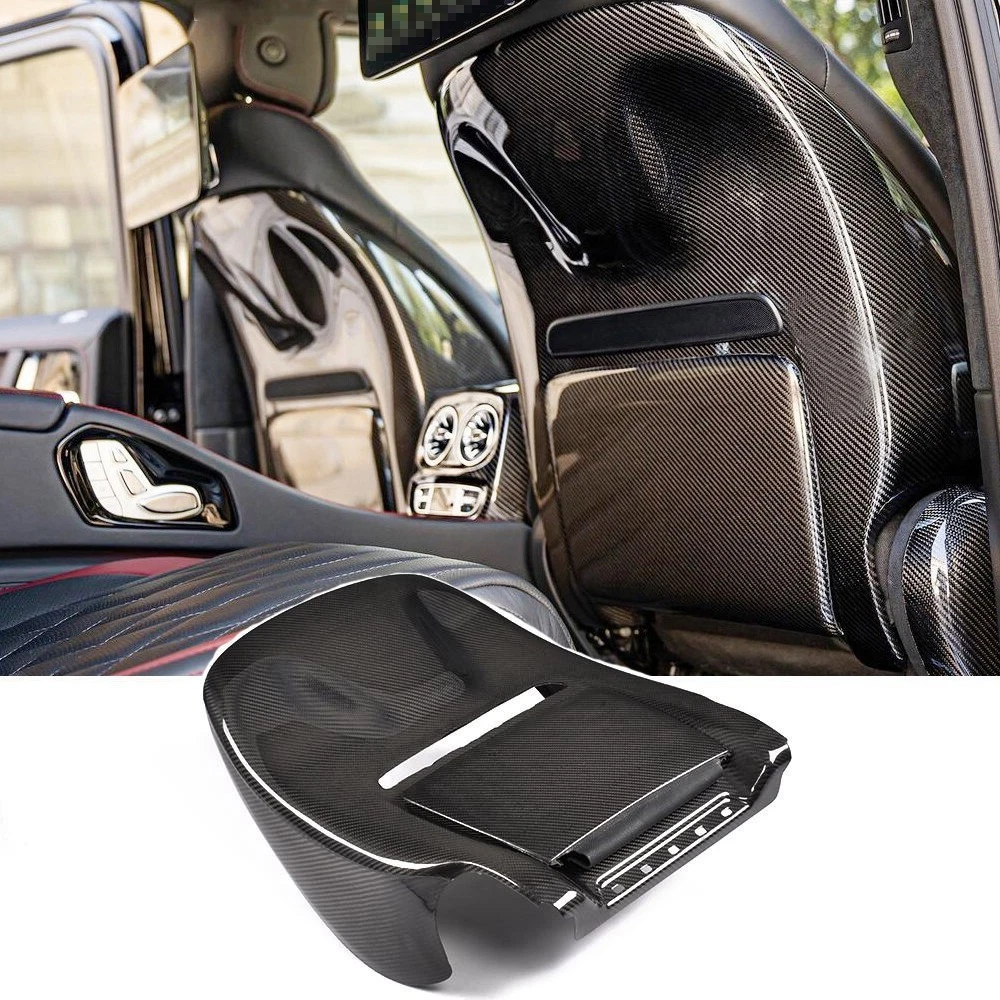 Dry Carbon Seat Back Cover Trim For Mercedes Benz G Class W463 W464 G500 G63 19+