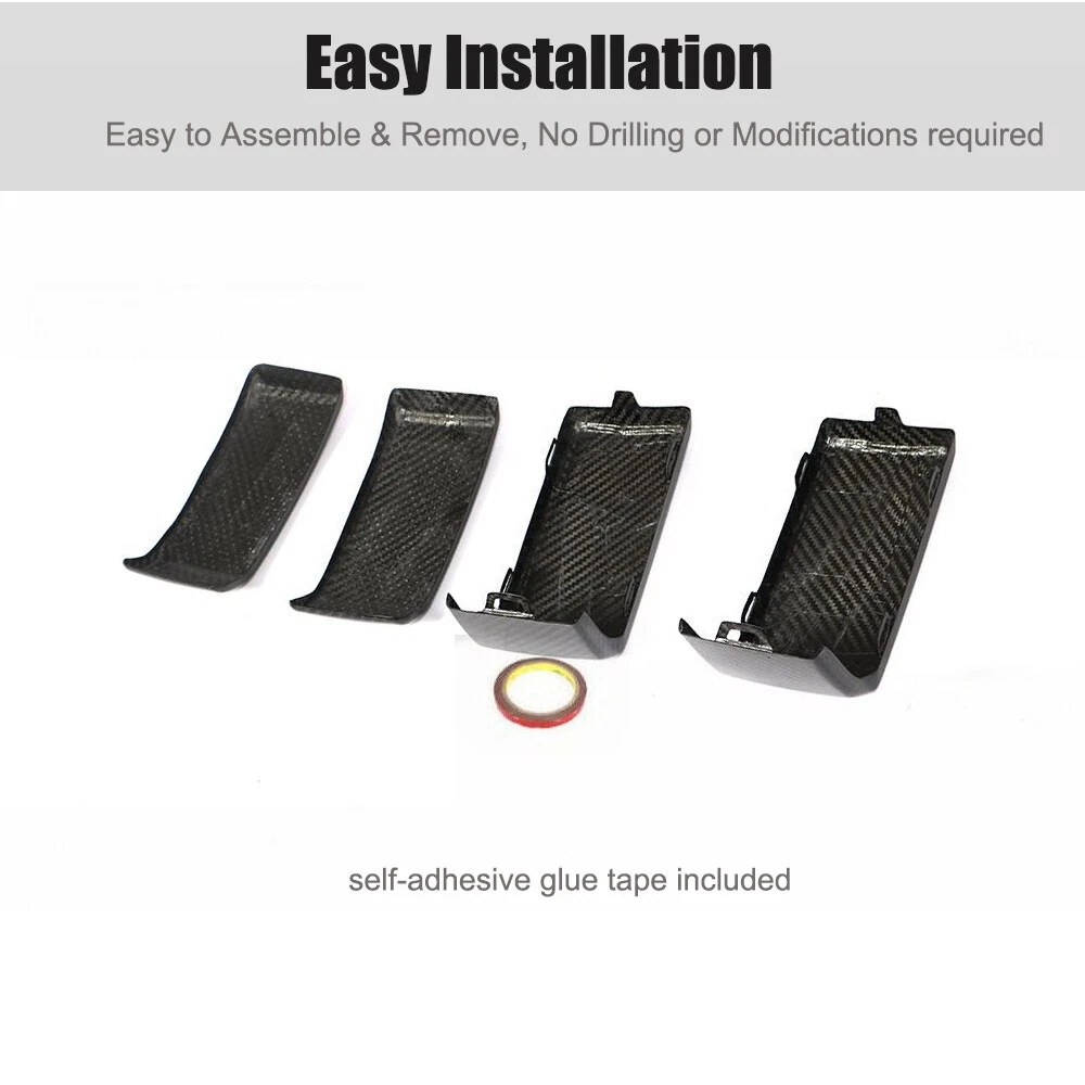 Real Carbon Front Rear Bumper Fender Trim Covers For Benz W463 W464 G63 19UP