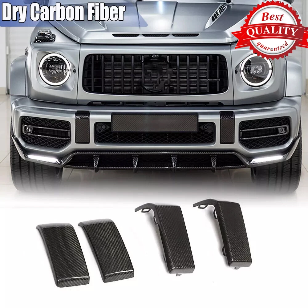 Real Carbon Front Rear Bumper Fender Trim Covers For Benz W463 W464 G63 19UP