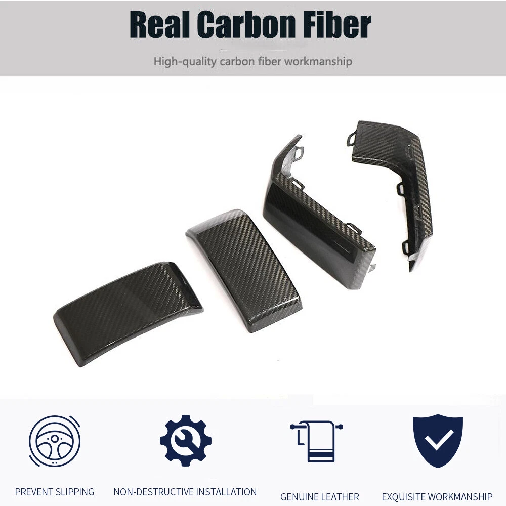 Real Carbon Front Rear Bumper Fender Trim Covers For Benz W463 W464 G63 19UP