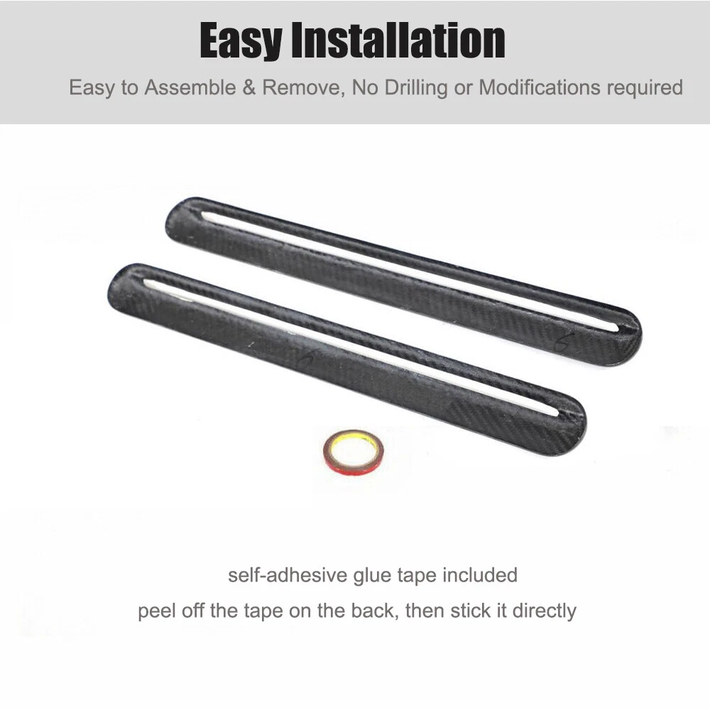 Forged Carbon C Pillar Window Cover Trim for Mercedes G-Class W463 G55 G550 G63 2004+