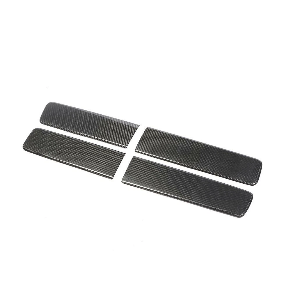 For Mercedes-Benz G-Class W463 G63 Carbon Interior Door Armrest Trim Covers