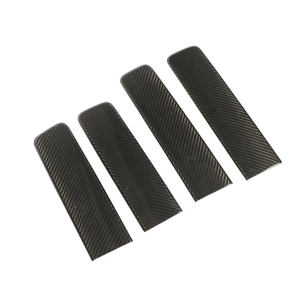 For Mercedes-Benz G-Class W463 G63 Carbon Interior Door Armrest Trim Covers