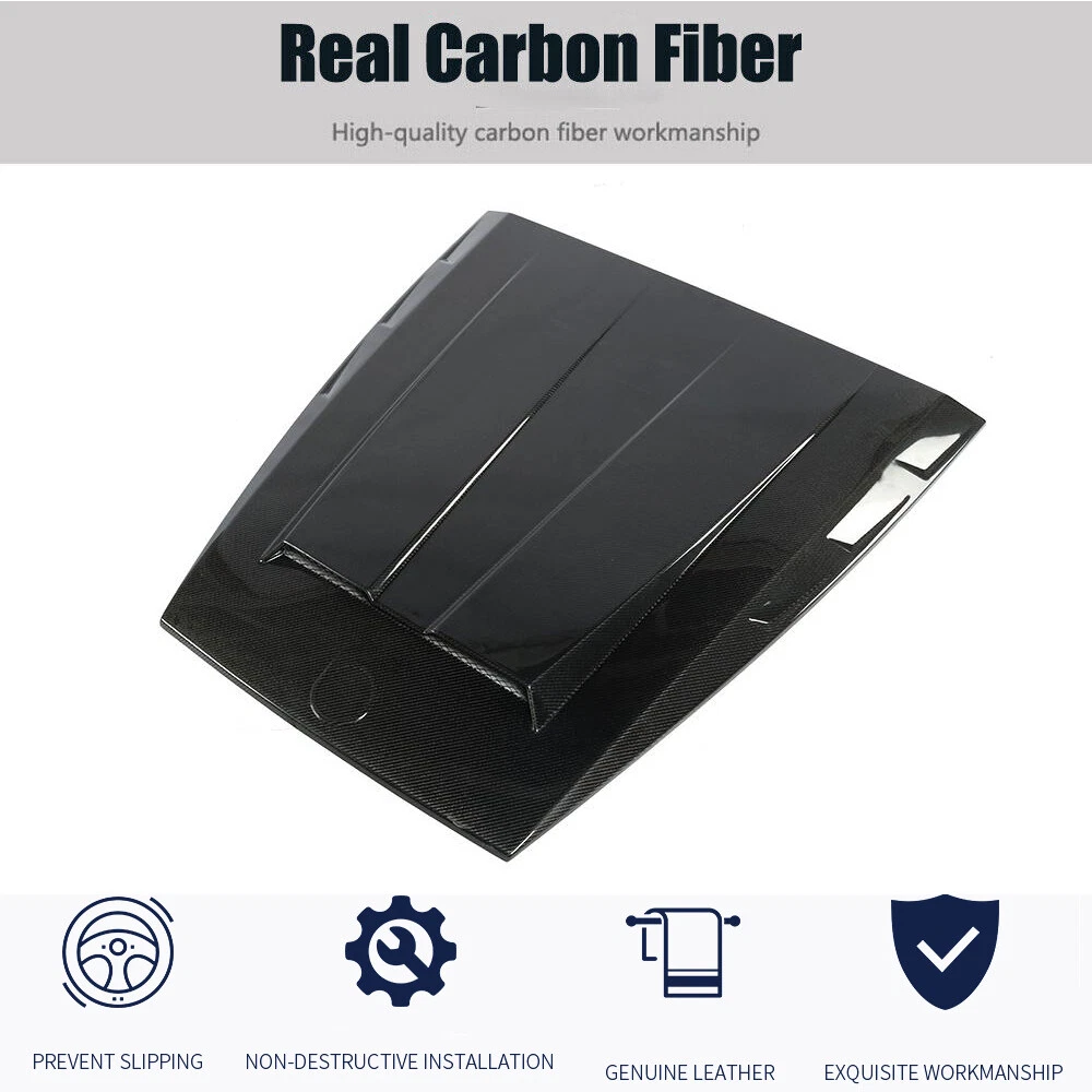 For Mercedes G-Class W463 W464 G63 G500 19+ Real Carbon Engine Hood Bonnet Cover