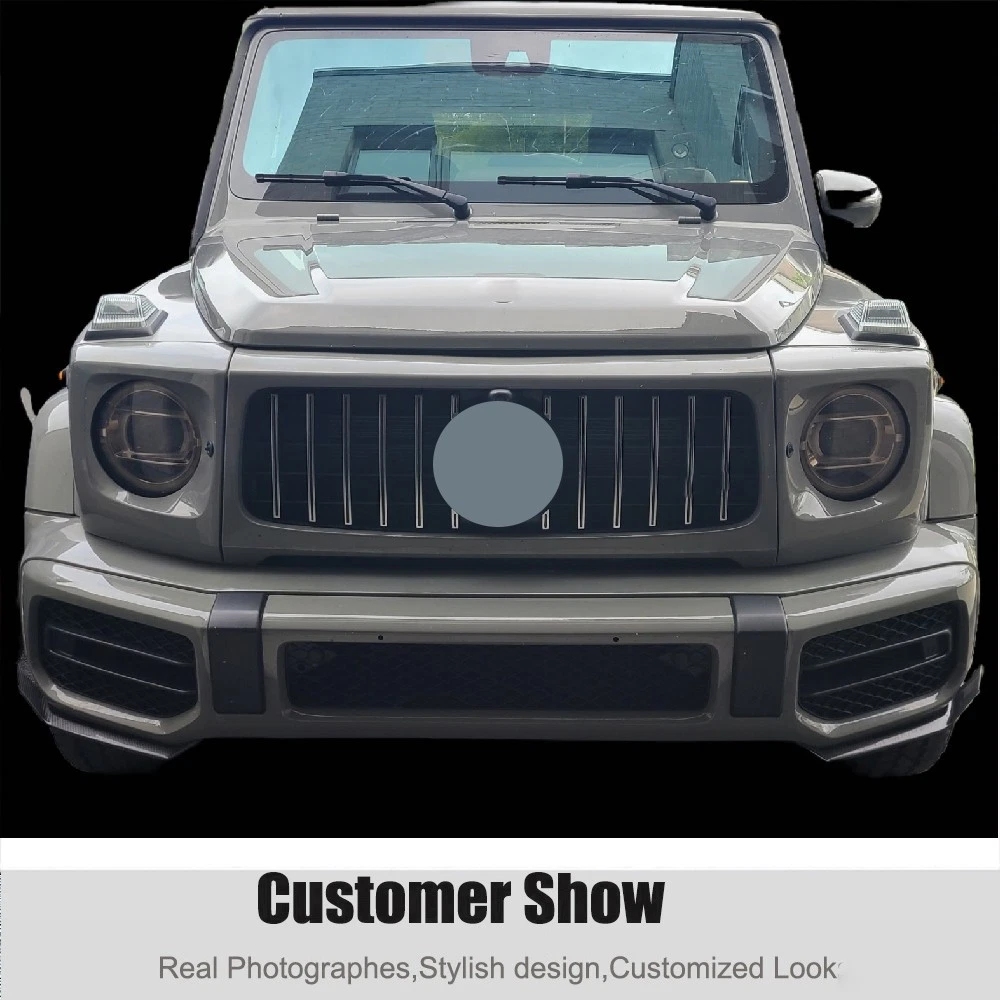 For Mercedes G Class W463 W464 G63 2019-2025 Real Carbon Front Bumper Splitters