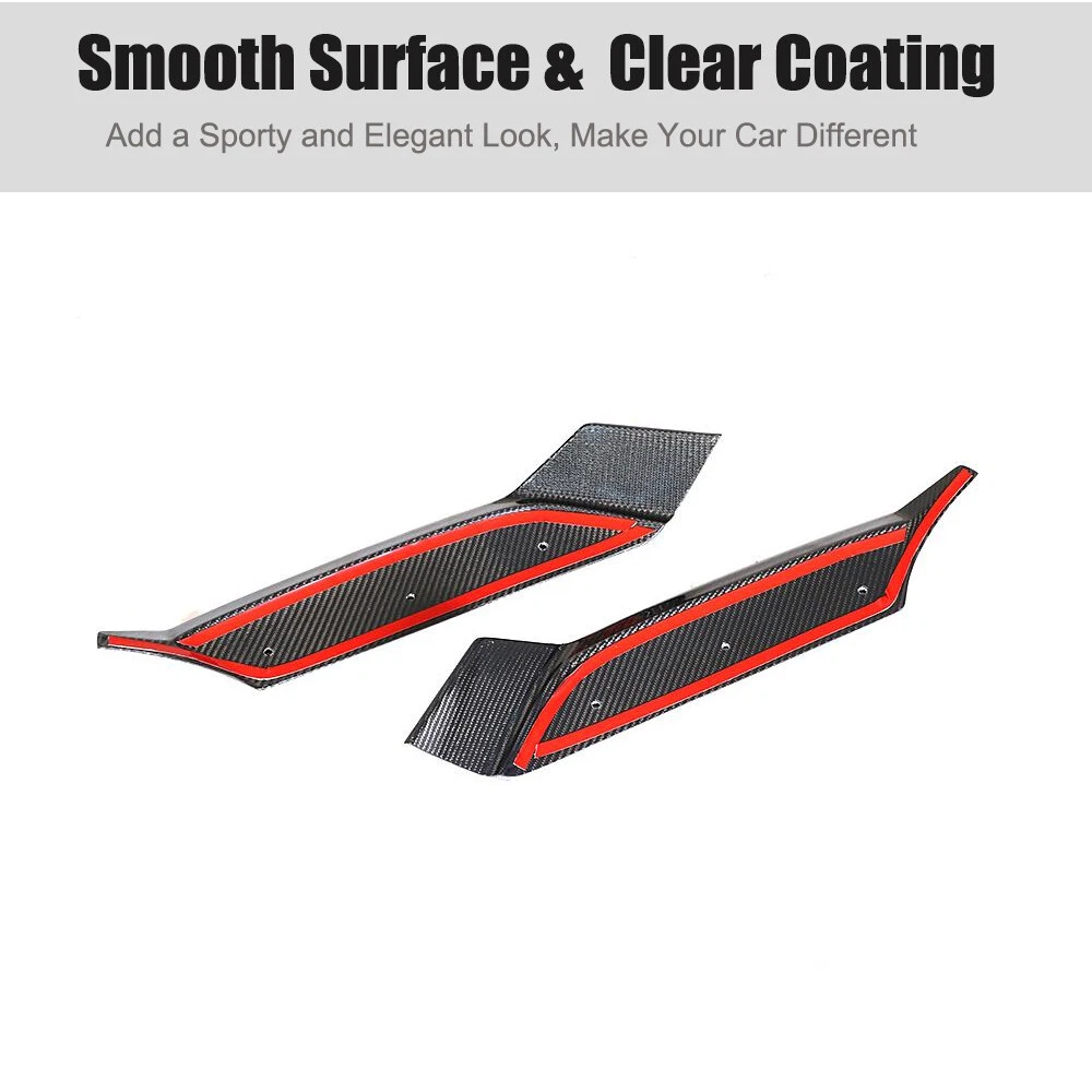 For Mercedes G Class W463 W464 G63 2019-2025 Real Carbon Front Bumper Splitters