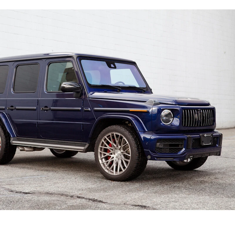 For Mercedes G Class W463 W464 G63 2019-2025 Real Carbon Front Bumper Splitters