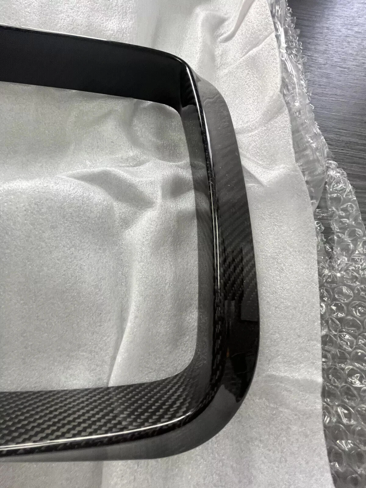 For Mercedes G-Class W463A W464 G500 G63 19-25 Dry Carbon Front Grill Frame Trim