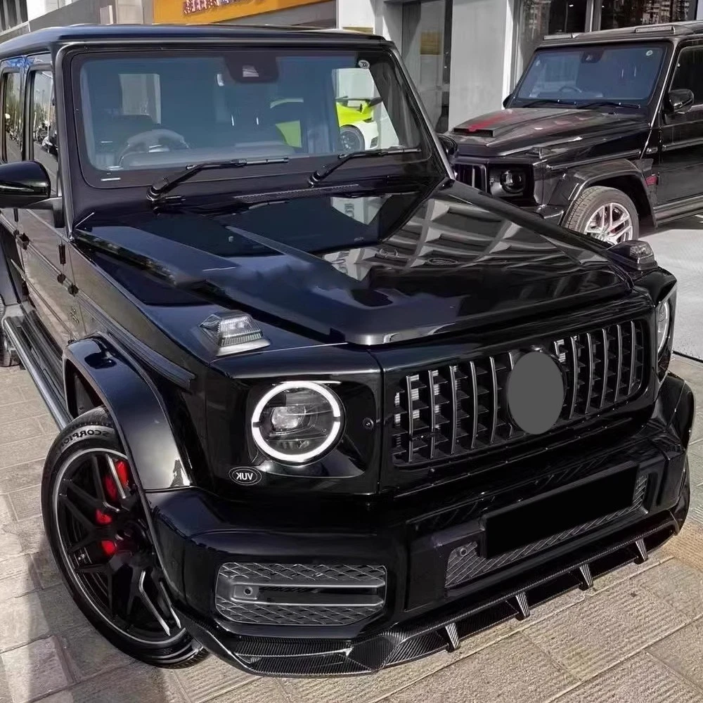 Real Carbon Front Bumper Lip Spoiler For Mercedes G Wagon W464 G550 G63 2019-25