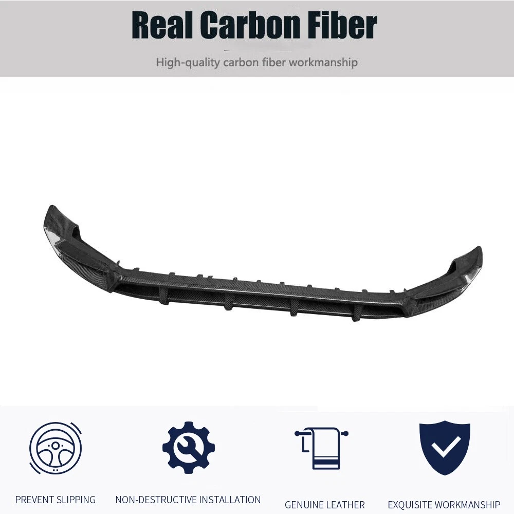Real Carbon Front Bumper Lip Spoiler For Mercedes G Wagon W464 G550 G63 2019-25