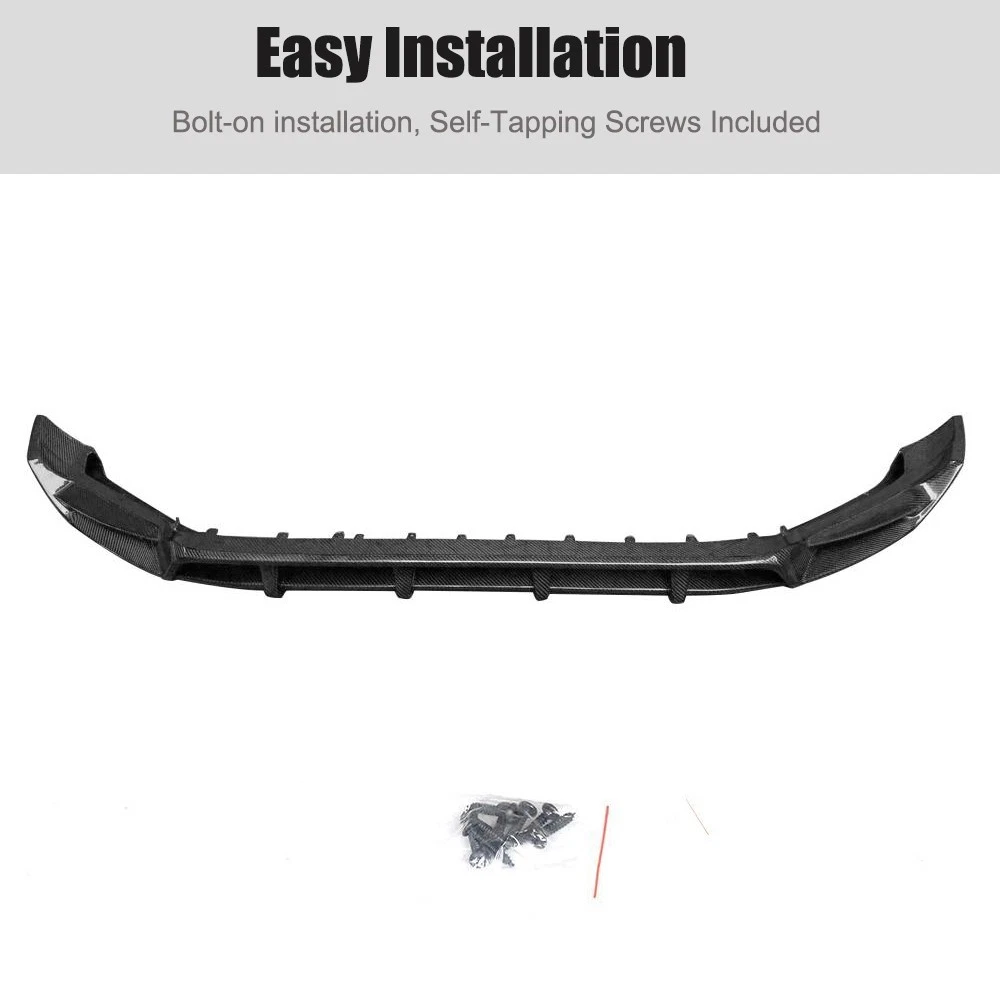 Real Carbon Front Bumper Lip Spoiler For Mercedes G Wagon W464 G550 G63 2019-25