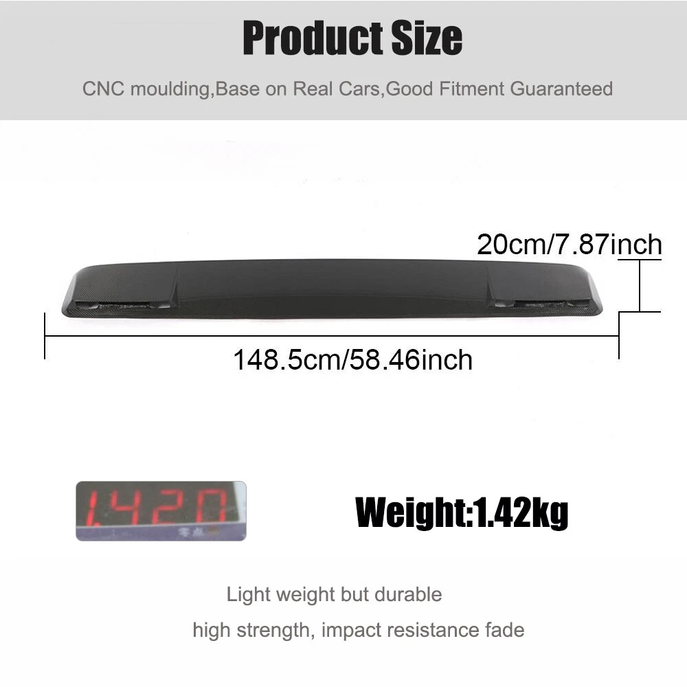Real Carbon Front Roof Spoiler For Mercedes G Class W463 W464 G550 G63 2019-2025