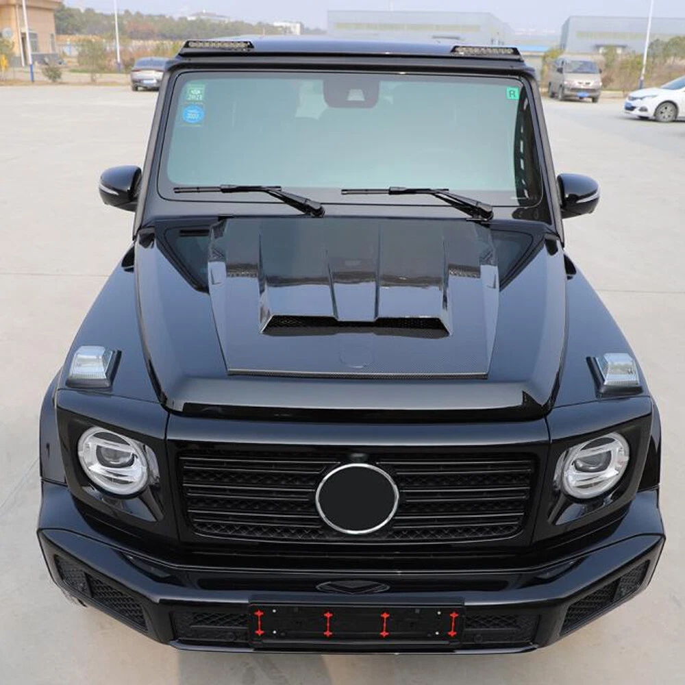 Real Carbon Front Roof Spoiler For Mercedes G Class W463 W464 G550 G63 2019-2025