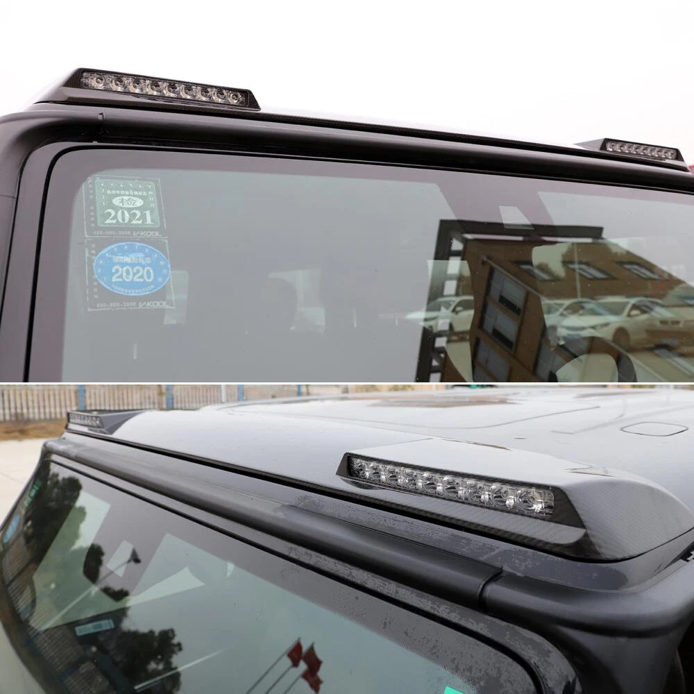 Real Carbon Front Roof Spoiler For Mercedes G Class W463 W464 G550 G63 2019-2025