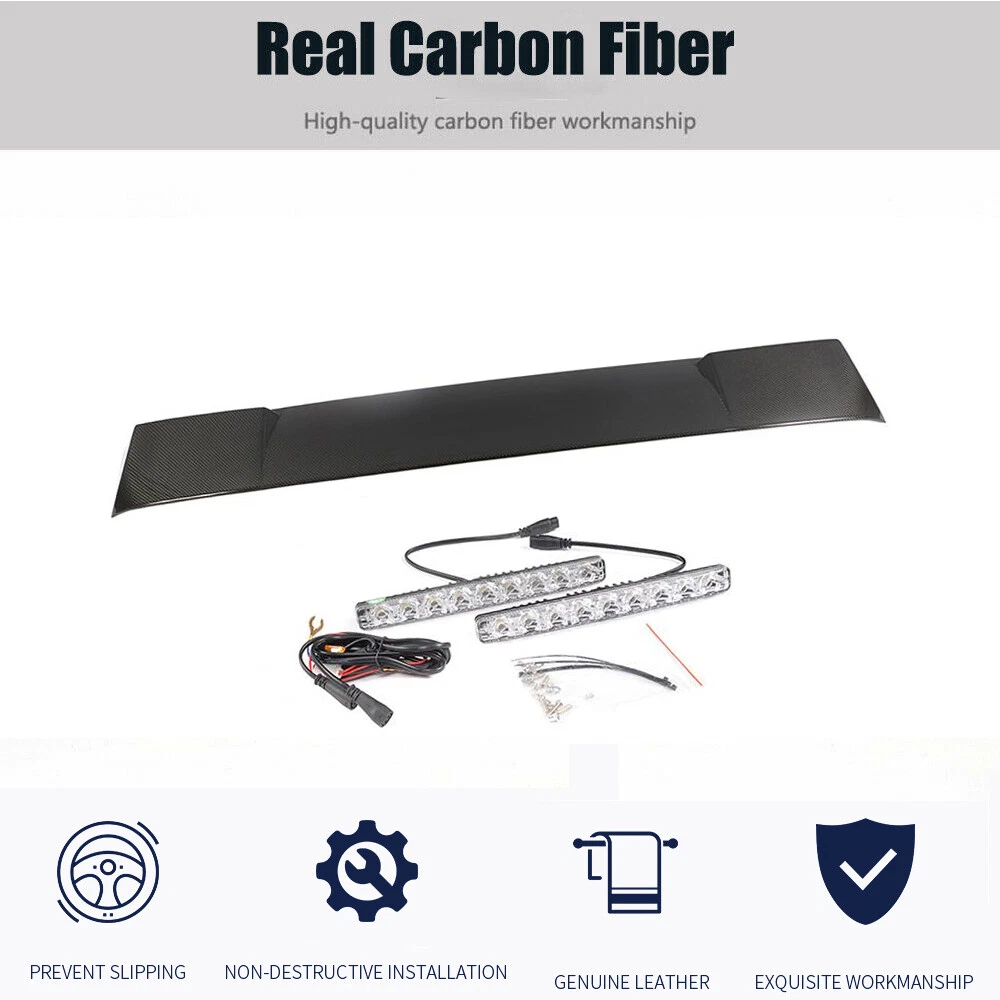 Real Carbon Front Roof Spoiler For Mercedes G Class W463 W464 G550 G63 2019-2025