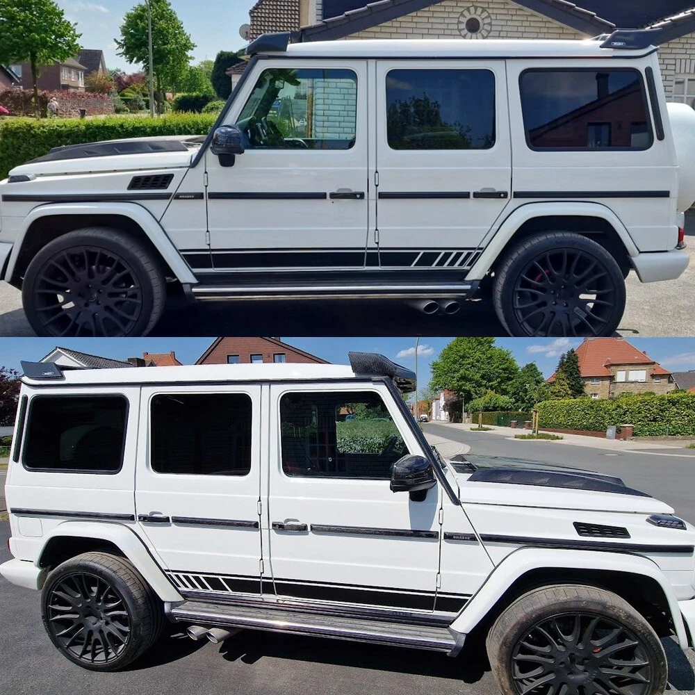 Real Carbon Front Roof Spoiler Wing For Mercedes G-Class W463 G500 G63 2013UP