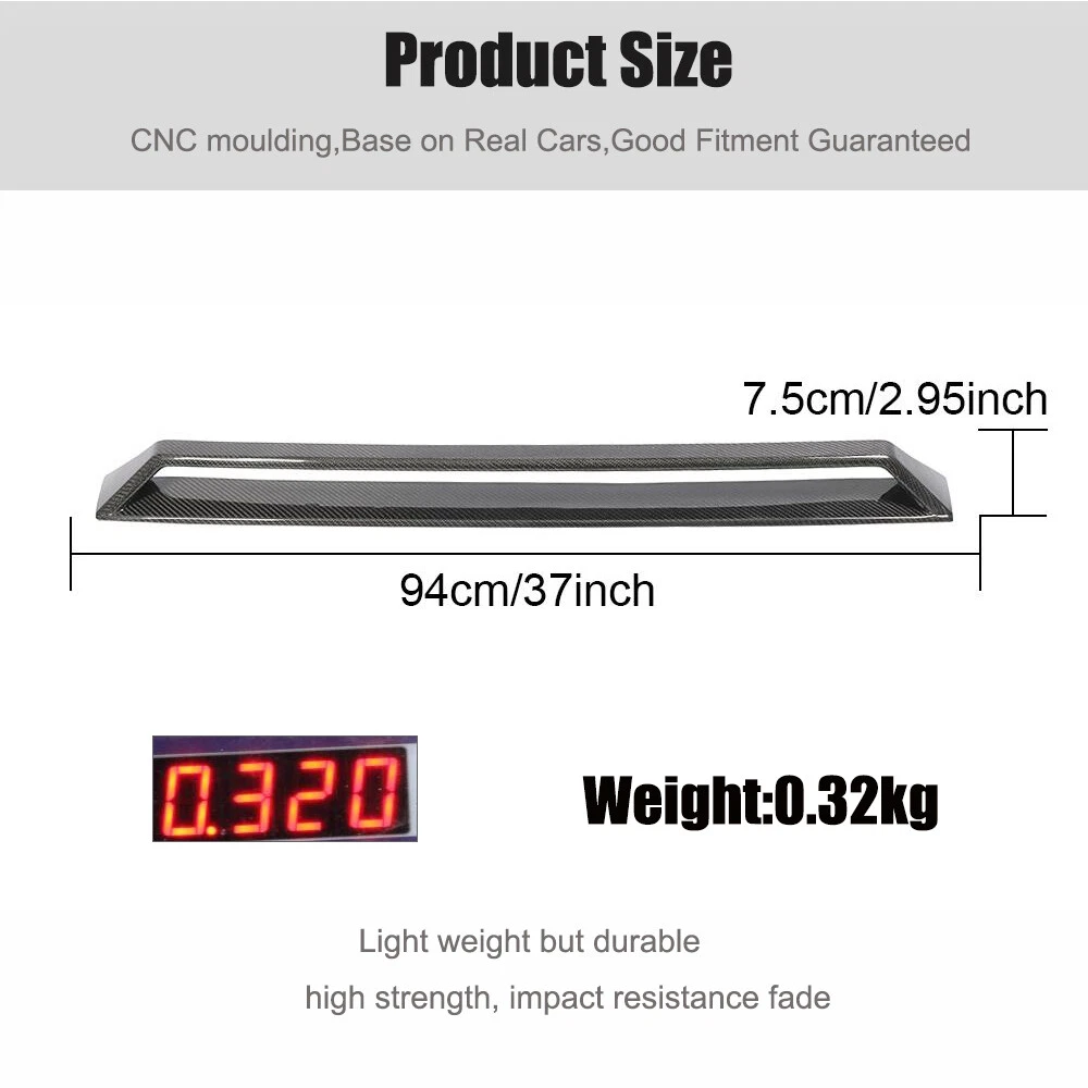 For Benz G-Class W463 W464 G63 2019-2025 Real Carbon Front Bumper Air Vent Scoop