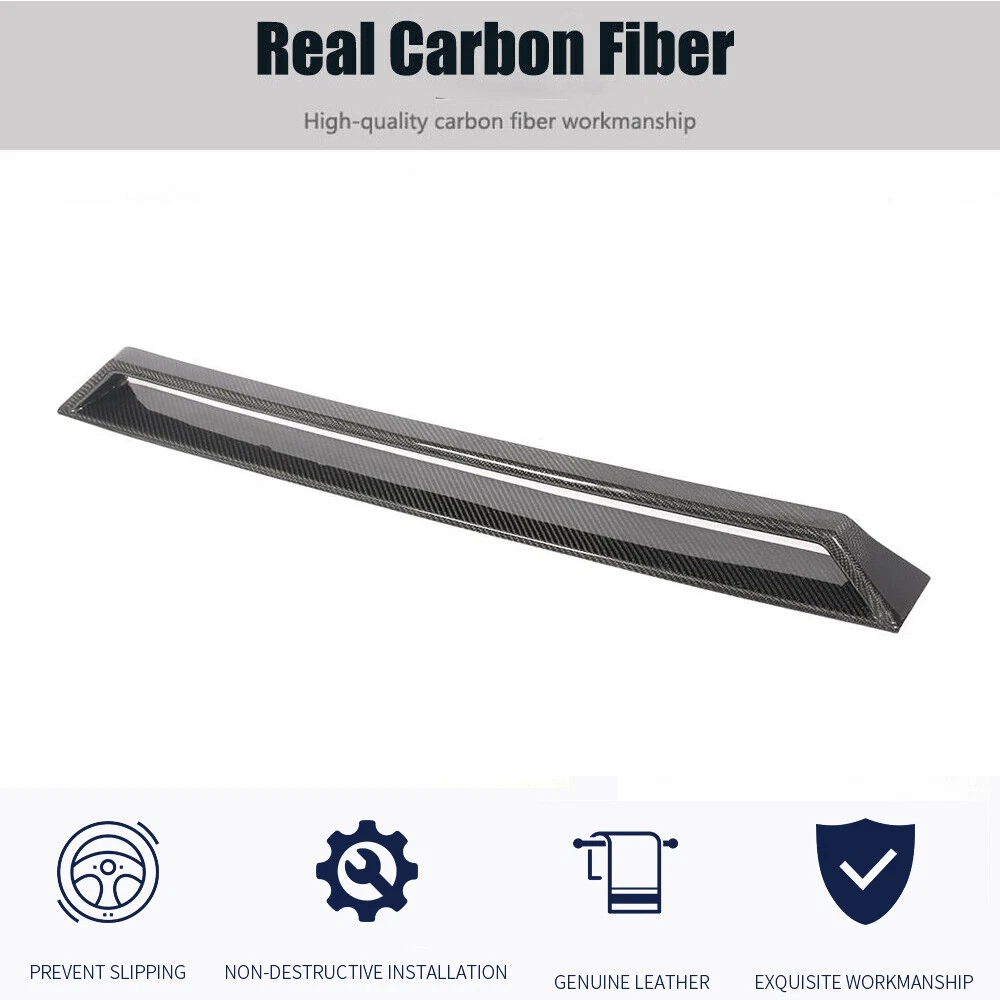 For Benz G-Class W463 W464 G63 2019-2025 Real Carbon Front Bumper Air Vent Scoop