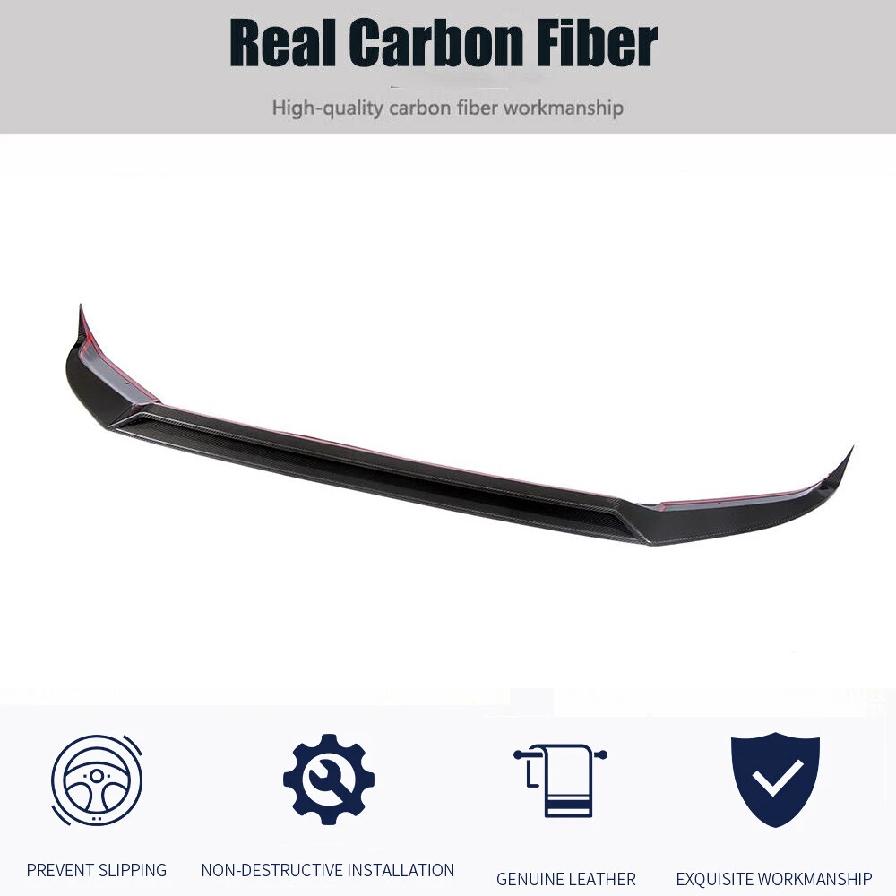For Mercedes G-Class W463 W464 G63 2018-25 Real Carbon Front Bumper Lip Splitter