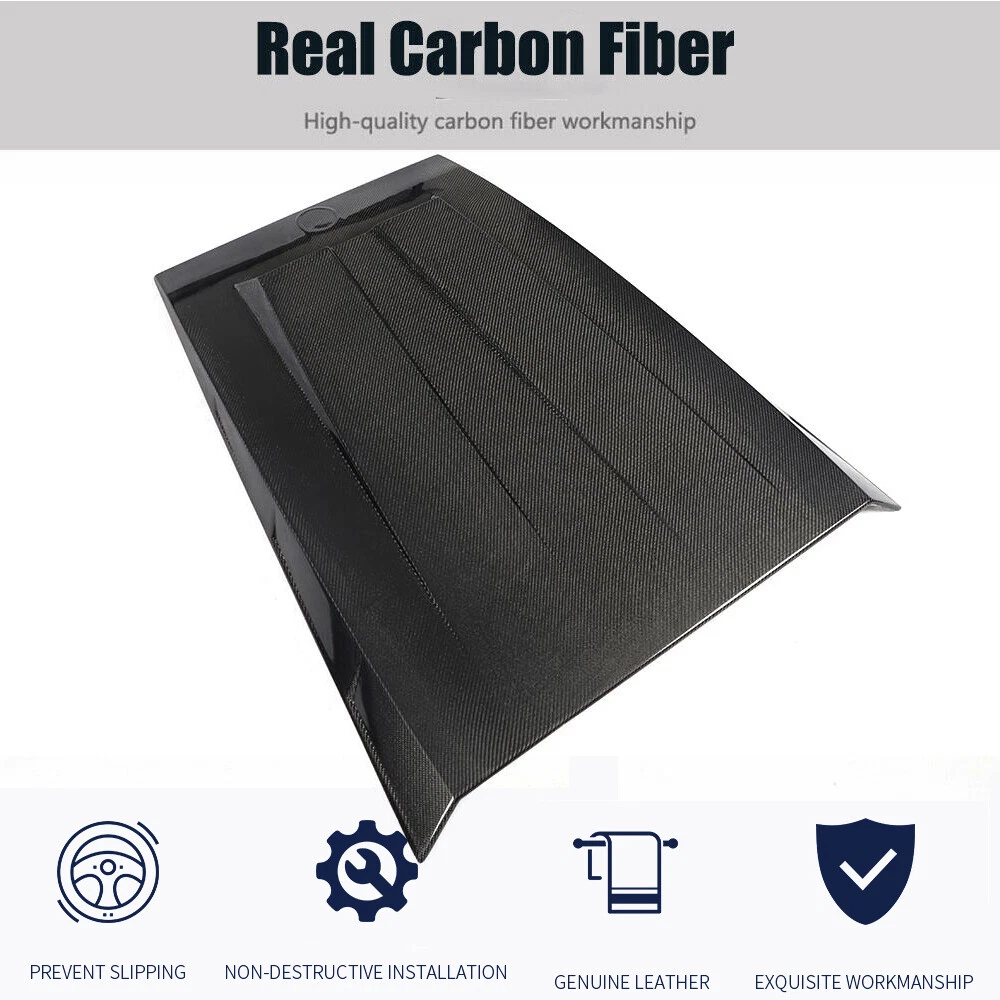 For Mercedes Benz W463 G63 G500 G550 04-18 Real Carbon Engine Bonnet Hood Cover