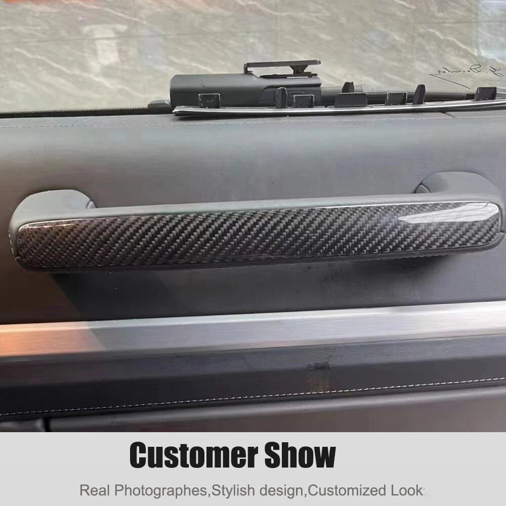 For Mercedes Benz G Class W463 W464 G63 19UP Dry Carbon Interior Trim Covers