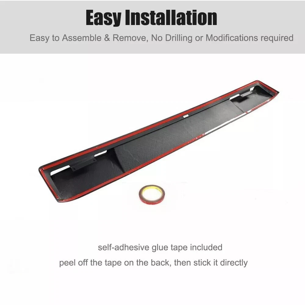 Real Carbon LED Front Roof Spoiler Wing For Mercedes W463 G550 G55 G63 2014-2018