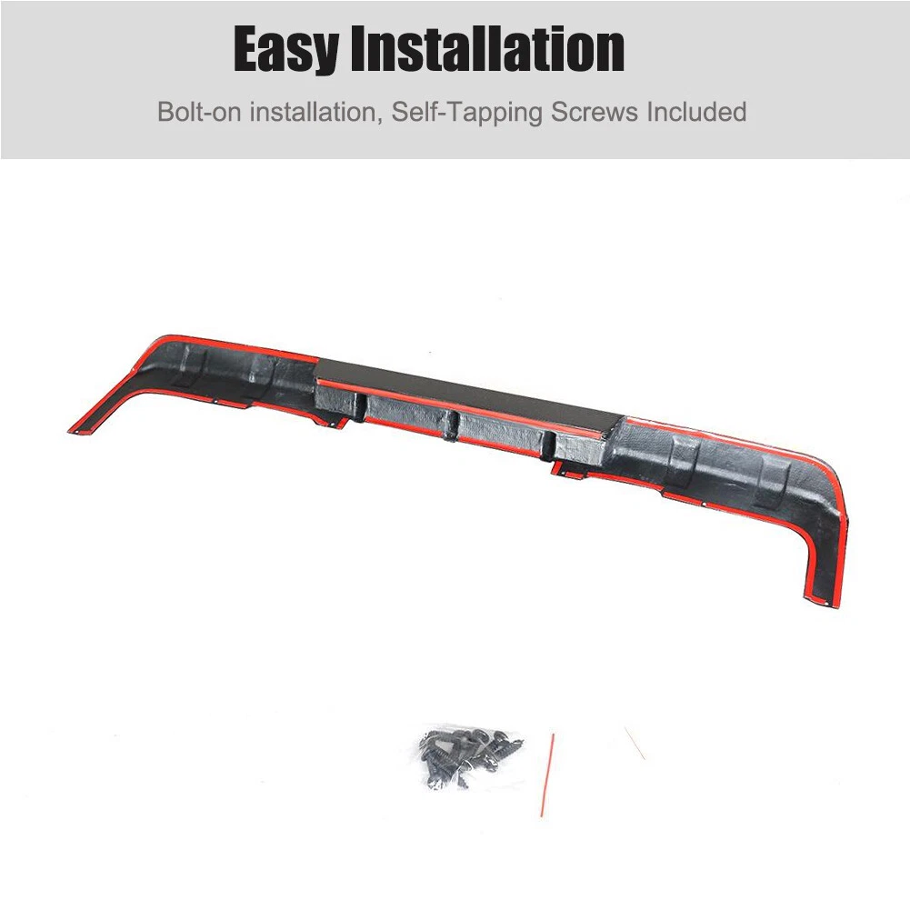 For Mercedes-Benz G Class W463 W464 G63 Real Carbon Rear Bumper Diffuser Lip