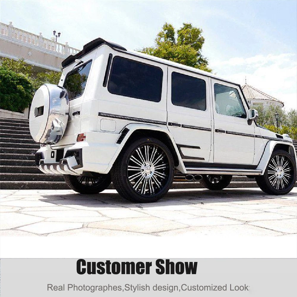 Real Carbon Rear Roof Spoiler Top Wing For Mercedes Benz W463 G550 G63 G65 14-18