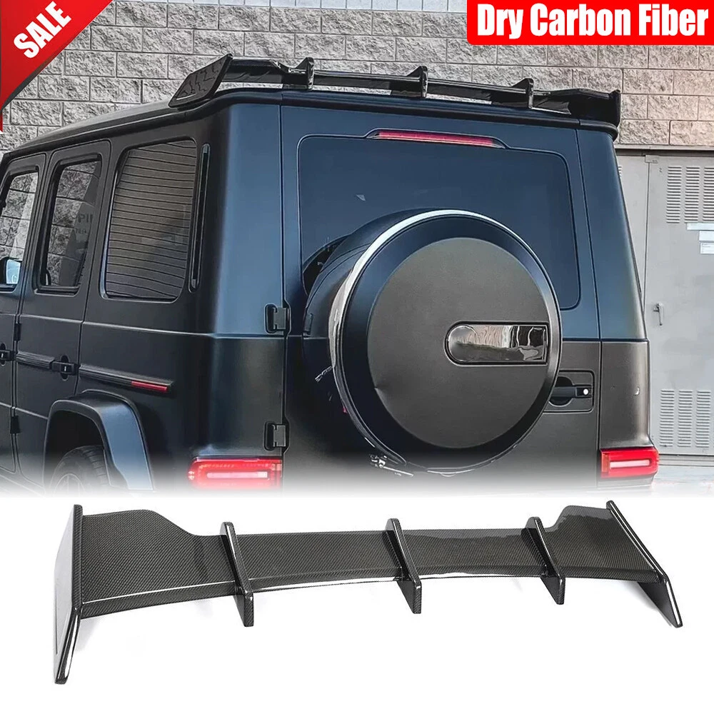 Dry Carbon Rear Roof Spoiler Wing For Mercedes Benz G-Class W463 W464 G63 19-25