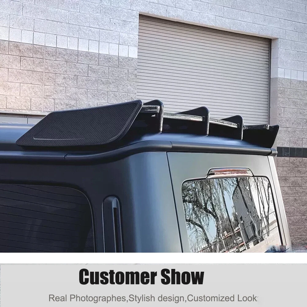 Dry Carbon Rear Roof Spoiler Wing For Mercedes Benz G-Class W463 W464 G63 19-25