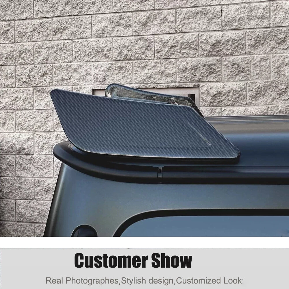 Dry Carbon Rear Roof Spoiler Wing For Mercedes Benz G-Class W463 W464 G63 19-25