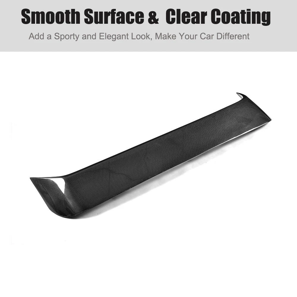 Real Carbon Rear Roof Spoiler Wing LED For Mercedes G Class W463 G550 G63 13-17