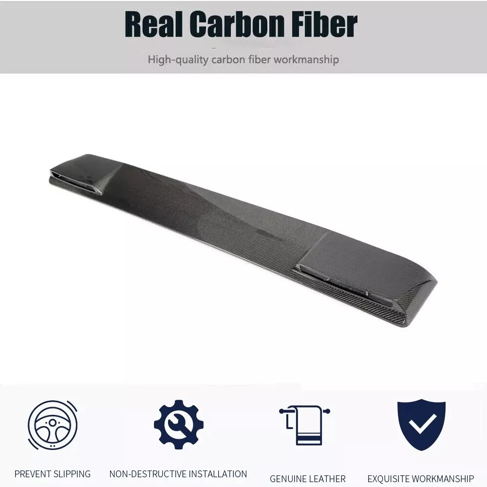 Real Carbon Front & Rear Roof Spoiler Wing For Mercedes W463 G550 G63 2014-2018