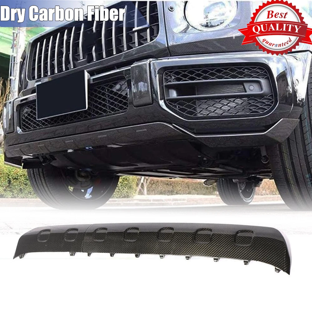 Real Carbon Front Bumper Lip Spoiler For Mercedes G Class W463 W464 G63 2019UP