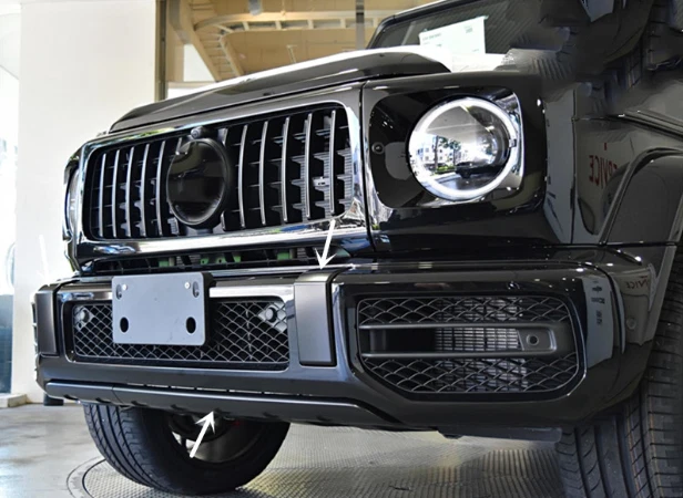 Real Carbon Front Bumper Lip Spoiler For Mercedes G Class W463 W464 G63 2019UP