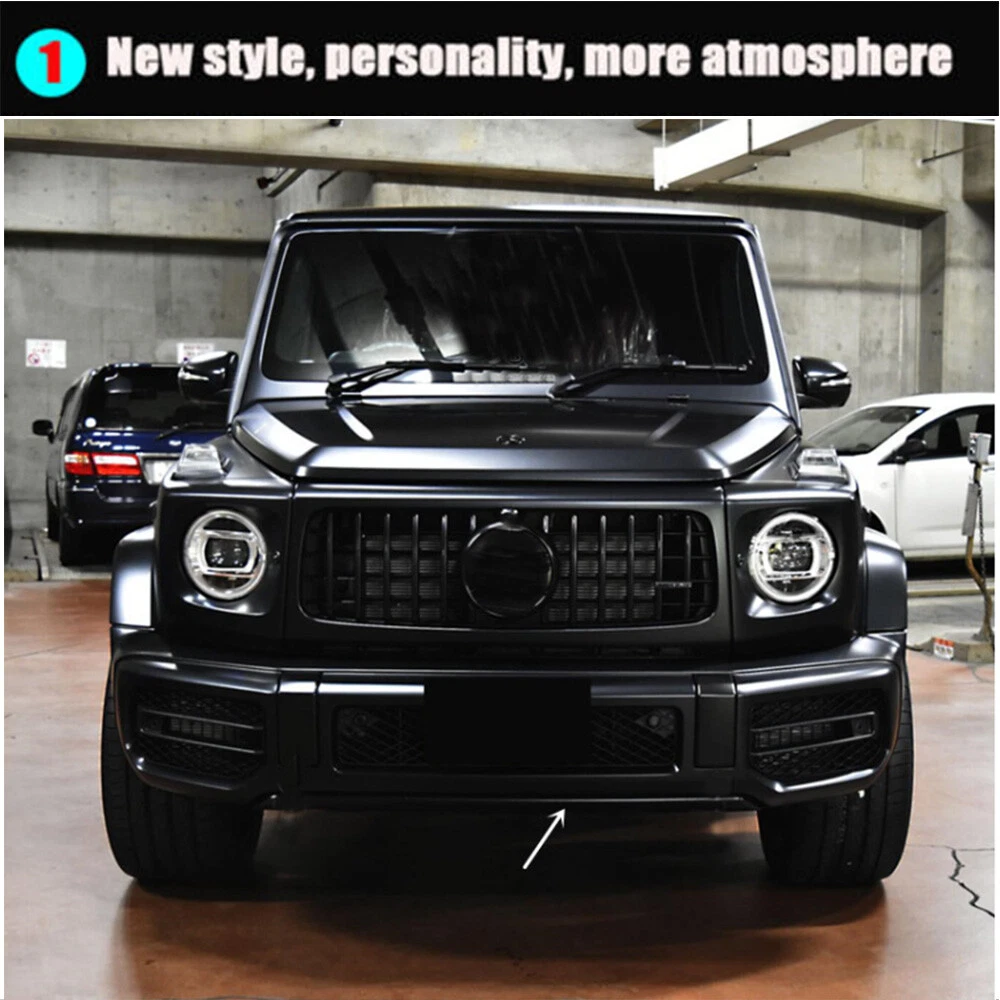 Real Carbon Front Bumper Lip Spoiler For Mercedes G Class W463 W464 G63 2019UP