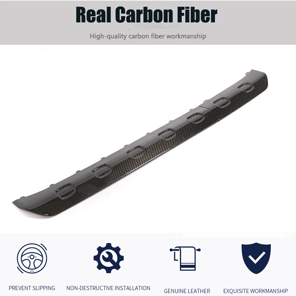 Real Carbon Front Bumper Lip Spoiler For Mercedes G Class W463 W464 G63 2019UP