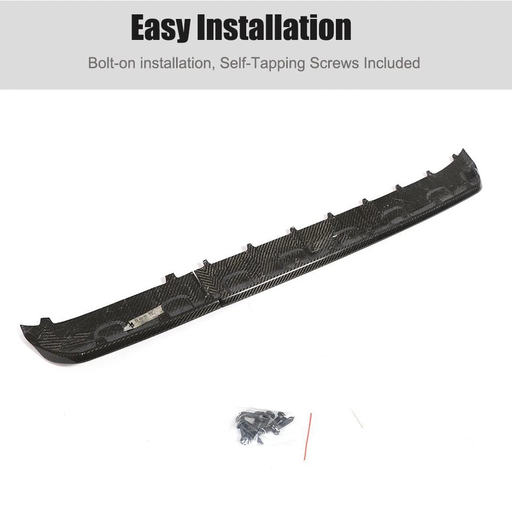 Real Carbon Front Bumper Lip Spoiler For Mercedes G Class W463 W464 G63 2019UP