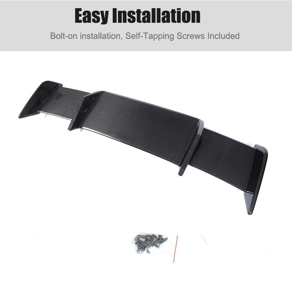 For Mercedes Benz W464 G550 G63 2019-2025 Real Carbon Rear Roof Spoiler Wing Lip